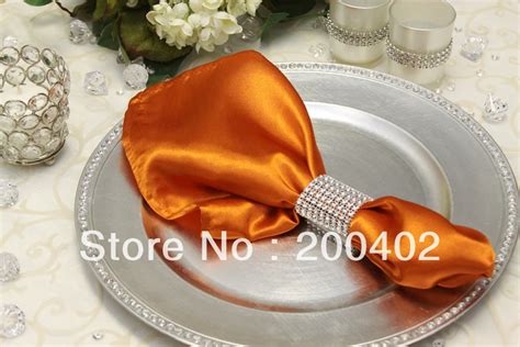 burnt orange napkins wedding|burnt orange disposable napkins.